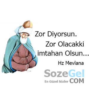 Mevlana Sözleri