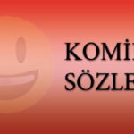 Komik Sözler